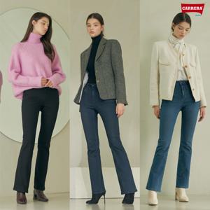 [론칭가99,000원] 까레라 더블 기모 데님 여자 3종