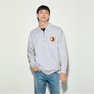 타미진스 럭스 하프 집 티셔츠 (T32E6TTO30TMT1PJ4)