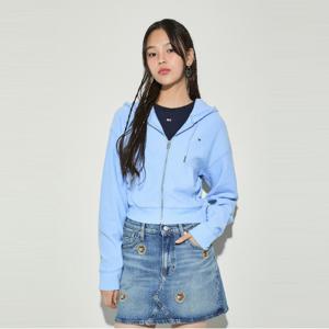 [정상가 178,000] 타미진스 크롭 오토만 후드집업 (T32E7TJC40TWT1C1Z)