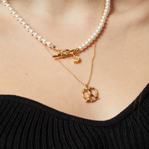 [빈티지헐리우드]Pretzel Necklace_VH23N6NE001B