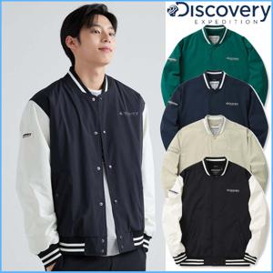 디스커버리 봄 남여공용 프리미엄 바시티 바람막이 자켓 DXWJ13041 CJDTT