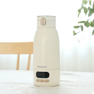휴대용 무선 분유포트 2세대, 급속충전 500ml 대용량 보틀워머