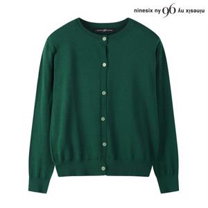 정상가:79000원 | 심플 라운드넥 여성 니트 가디건 (NO1CK012L0)