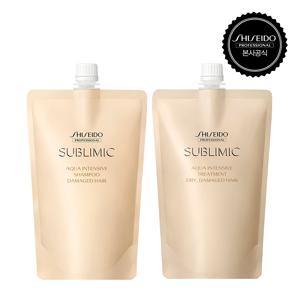 서브리믹 아쿠아인텐시브 샴푸 450ml (리필) +트리트먼트 450ml (리필) 택1 (DRY/WEAK)