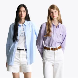 [정상가 129,000] 타미진스 마이크로 깅엄 체크 셔츠 2종 택1 (T32F6WSH02TWT1)
