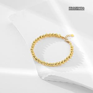 [삼성금거래소]24K 커팅볼 팔찌 3mm