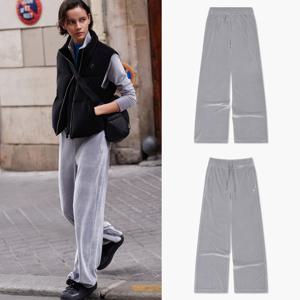 르꼬끄 [택가 119000원]우먼스 벨벳 루즈 스트레이트핏 팬츠 QP422OFPO1