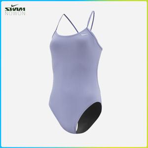 나이키스윔 앤서 솔리드 컷 아웃 옥시즌 퍼플 NESSA018-570