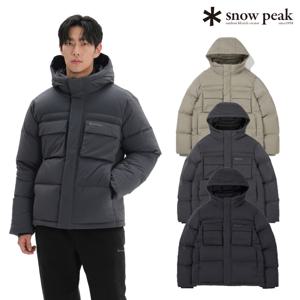 유틸리티 후드 헤비 다운 자켓 캠핑룩 패딩 S24WMKDJ21_BS_C