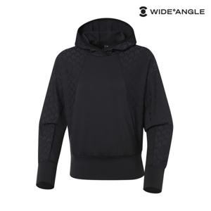 여성 WL 모노그램 JQD믹스 후드 티셔츠 L_WWU22204Z1 (정상가:199,000)