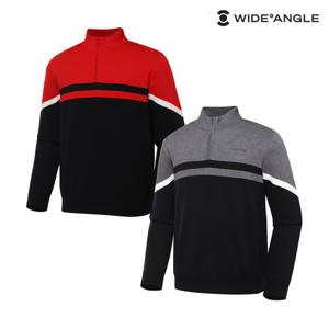 남성 VA 컬러블럭 반집업 방풍 풀오버 M_WMW23K91 (정상가:219,000)