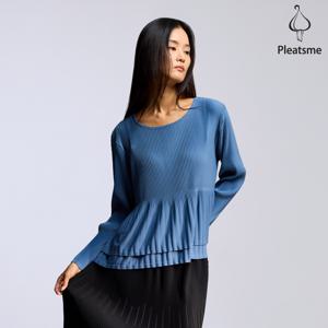 [최초가 138000원] 소프트 투 티어드 플리츠 티셔츠_EPTSF325012
