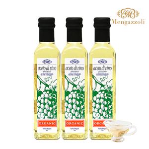 멩가졸리 화이트비네가 유기농 식초 250ml 3개