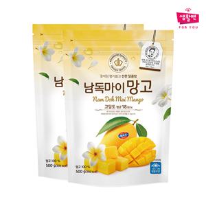 [생활앤] 남독마이망고(태국) 500g x 2팩