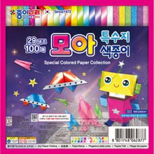종이나라 모아 특수지 색종이100p, 29색, 1개