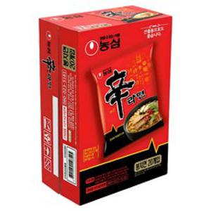 신라면 120g, 20개