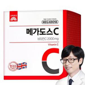 고려은단 메가도스C 비타민C 2000mg 100포, 1개, 200g