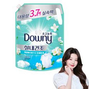 다우니 실내건조 초고농축 섬유유연제 프레시클린 리필, 2.6L, 1개