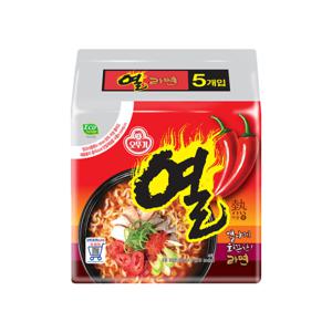 오뚜기 열라면 멀티팩(120g5개입)