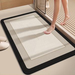3개세트 BATHMAT 규조토 매트 욕실 주방 현관 발매트 미끄럼 방지