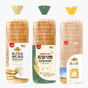 삼립 식빵 토스트 샌드위치 토종효모 통밀 3종 세트