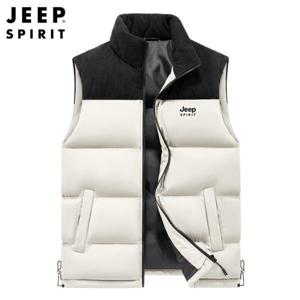 지프스피릿 JEEP SPIRIT 남성 여성 공용 다운 패딩 베스트 조끼 패딩 0682