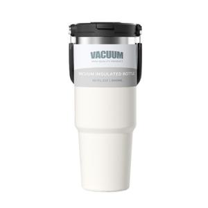 1+1 900ml 핸들 진공 스텐 텀블러 보온보냉 대용량 캠핑/차량용