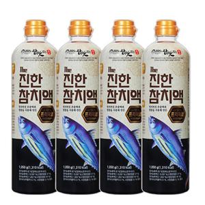 김하진 쉐프의 더진한 참치액 오리지널 4병 x 1050g
