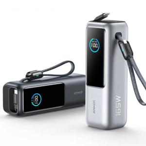 Anker 앤커 랩탑 파워뱅크25000mAh 165W 보조배터리 (C타입 케이블 일체형)