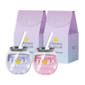 (최저가 특가) 1+1 에이로마 플로라 디퓨저 200ml 인테리어용 실내방향제