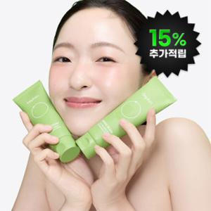 (올영1위 천만돌파) 녹두 약산성 클렌징폼 80mlx2개