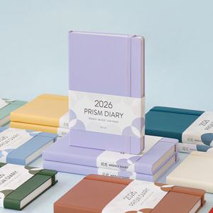 2026 프리즘 B6 위클리 다이어리 (날짜형 32절 주간)스케줄러 일기 업무일지 직장인 회사용
