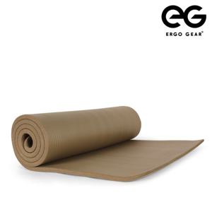 EG 에르고기어 NBR 요가매트 15mm (브라운) 학교체육/체육교구/인증