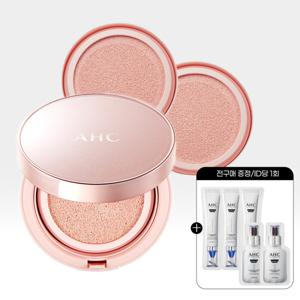 AHC 아우라 시크릿 톤업 쿠션 15g+리필 15g 2개