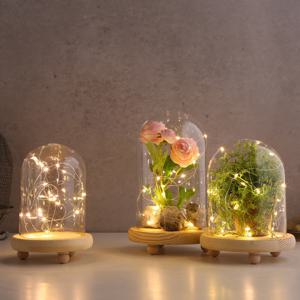 (20%쿠폰) 부케 케이스 LED 유리돔 7종 (택1) 모음전 유리돔 화병 장식품 플랜트