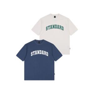 스타필드 수원 EE플레이스 남녀공용 스탠다드 아치 로고 반팔 티셔츠 12 COLOR  W4A64TCSS102