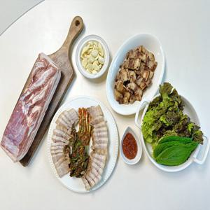 당일작업 HACCP인증 수입산 스페인산 냉동 통삼겹살 500g 1팩