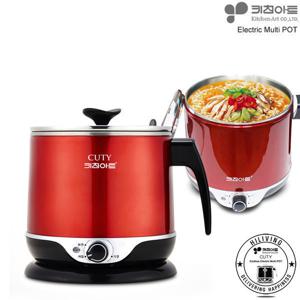 (빅세일 12% 할인 2.1만)키친아트큐티멀티쿠커 1.8리터 라면포트 전기포트 멀티쿠커 전기냄비 KA.D04