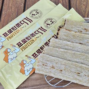 프로틴쫀디기 칼로리는내리고  포만감은가득 운동간식 다이어트간식 단백질 200g X 5봉 (20g X 50개)