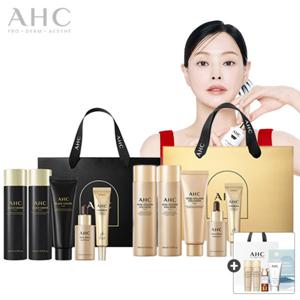 AHC 블랙캐비어/골든 콜라겐 스페셜 시너지 세트 선택 1 (증정) 바캉스세트 200명 한정수량 + 쇼핑백