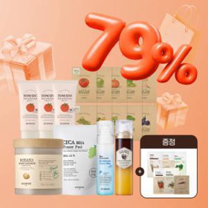 (10%적립) 스킨푸드 로열허니 SET 앰플 본품 용량 증정/레티놀 크림+아이크림 79%/클렌징 2+1 포함
