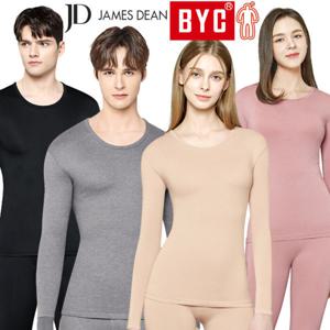(10+5%쿠폰) BYC 보디히트 남성 여성 내복 세트 발열 내의 기모 순면 바지 상의 빅사이즈 남자 여자 히트텍