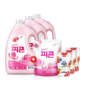 섬유유연제 피죤 3100mlx3개 +2300ml증정 +보타닉 200ml x3개