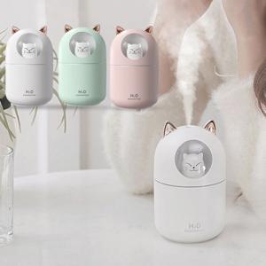 1+1 LED 무드등 미니가습기 300ml 필터5개포함