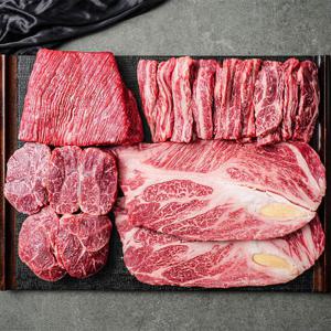 추석선물세트 투쁠(No.9)한우 베이직 정찬세트 등심 갈비살 양지 아롱사태