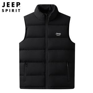 지프스피릿 JEEP SPIRIT 남성 여성 공용 다운 패딩 베스트 조끼 패딩 0200