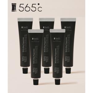 565도 대나무 차콜 브라이트닝 페퍼민트 치약 5세트 _충치예방+불소 그리고 이를 더 하얗게