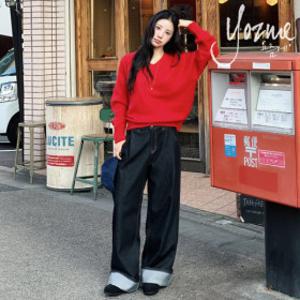 (무료반품+20+12%) 8330원~ 요즘에 가을신상 데님팬츠/ 스판 / 면바지/ 청바지 /밴딩 /빅사이즈 /슬랙스