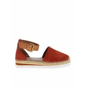 [SEE BY CHLOE] 라프리마 여성 에스파드리유 Glyn 인 오렌지 SB26150542 레드 /8