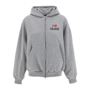 발렌시아가 아이 러브 파리 프린트 후드 집업 803264TSVI5 1300